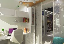 Дизайн-проект интерьера 3-х комнатной квартиры по ул.Ставропольская в Краснодаре
